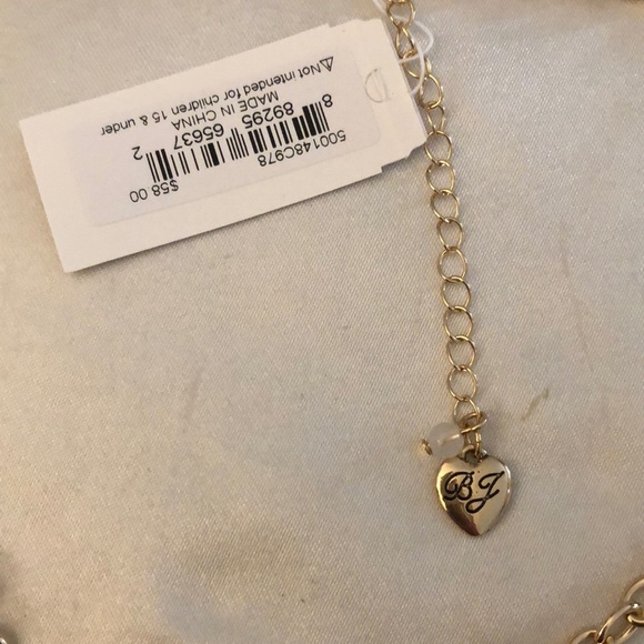 Betsey Johnson Gold Tone Black Butterfly Pendant Necklace Multi Colored Crystal - Picture 6 of 16